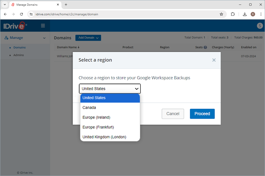 Google Workspace Backup